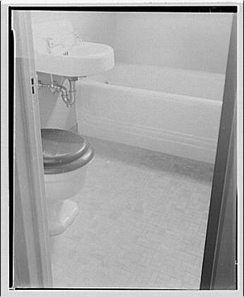 Bathroom in Public Housing dwelling unit